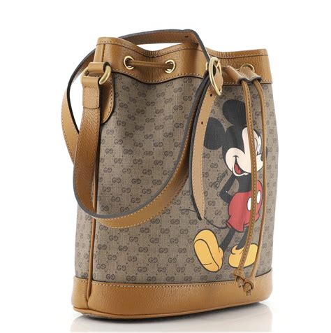 gucci mickey mouse bucket bag